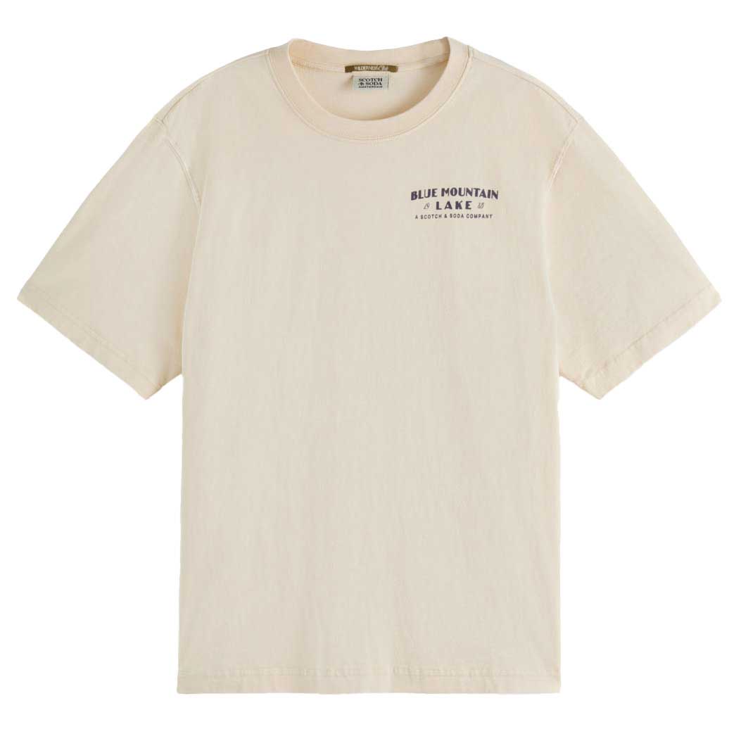 Scotch & Soda Washed Artwork Loose T-Shirt